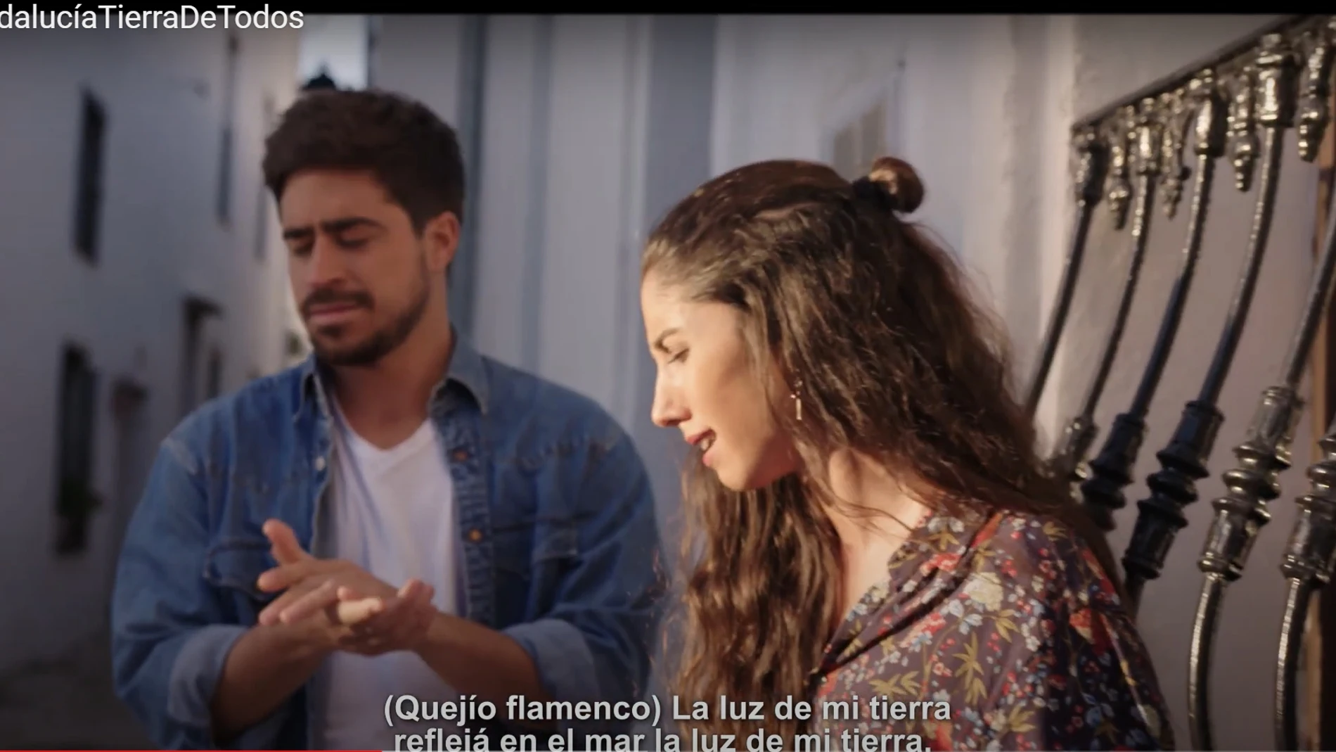 Captura del nuevo vídeo de la Junta de Andalucía