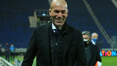 Zinedine Zidane, entrenador del Real Madrid