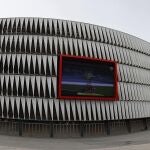 Campo de fútbol de San Mamés en Bilbao