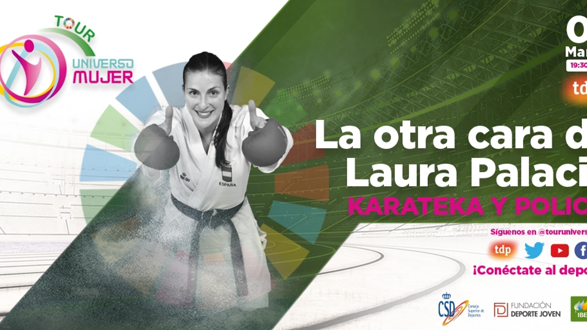Laura Palacio, karateca y policía