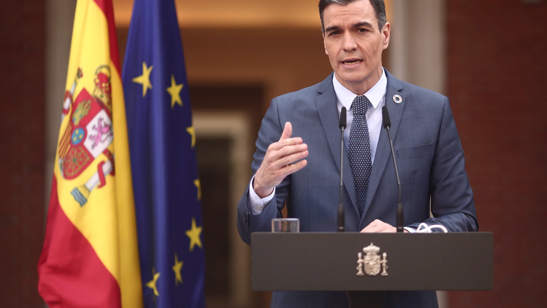 El presidente del gobierno, Pedro Sánchez