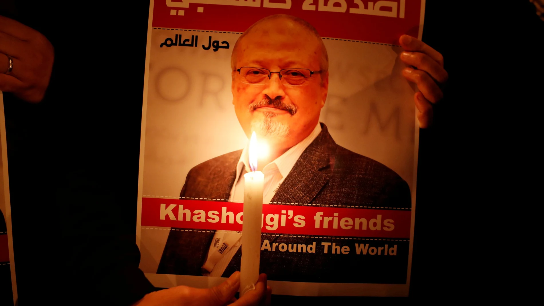 Una manifestación en Estambul en 2018 en protesta por el asesinato del periodista saudí Jamal Khashoggi