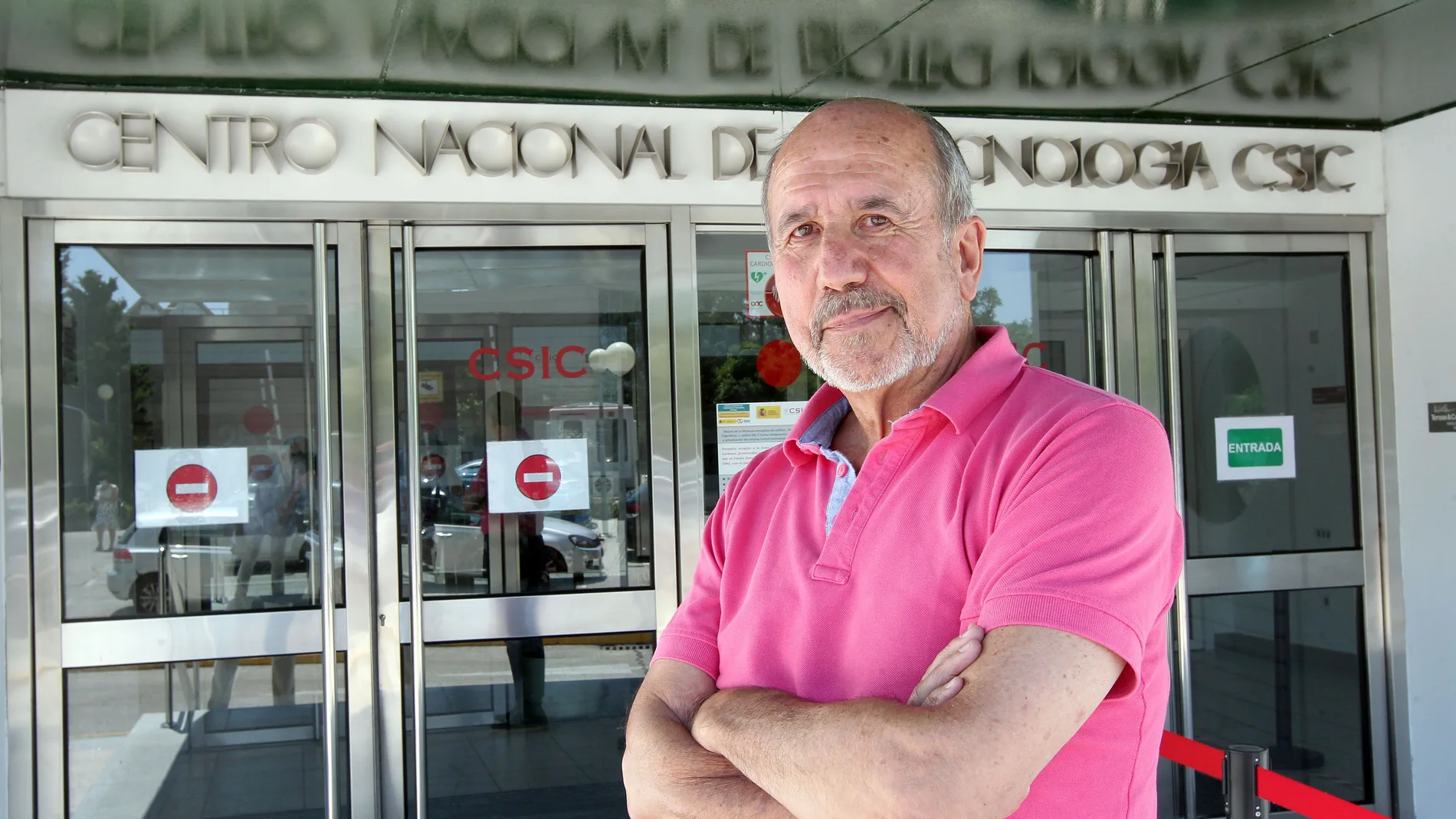 El investigador y virólogo palentino, Mariano Esteban Rodríguez, miembro del Centro Superior de Investigaciones Científicas (CSIC)