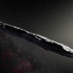 Reconstrucción del posible aspecto de ‘Oumuamua autoría de la NASA