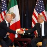 Joe Biden y López Obrador en un encuentro en 2012