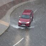 Fuerte granizada en Burgos