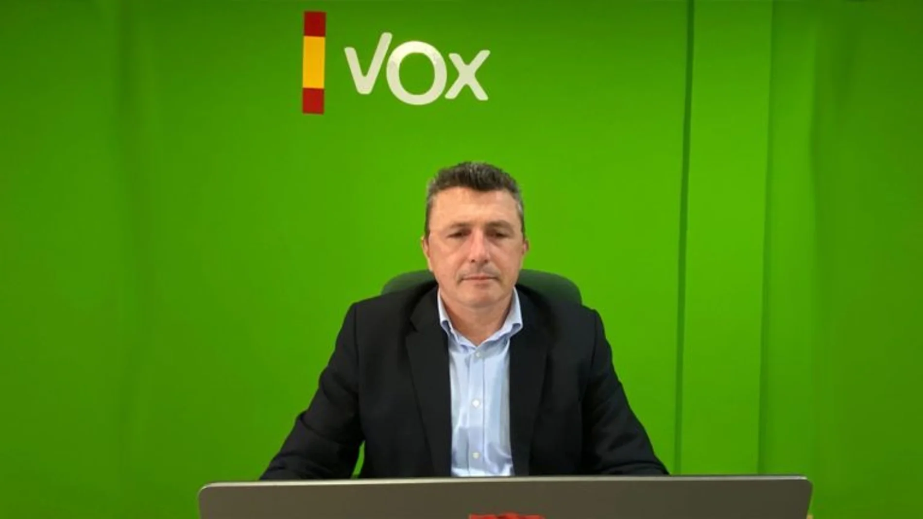 El diputado de Vox en la Región de Murcia, Pascual Salvador