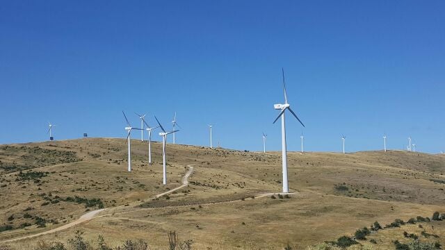 Parques eólicos en las Tierras Altas sorianas