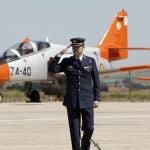 Felipe VI en una visita a Matacán