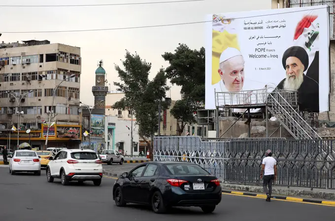 El Papa va a Irak en su viaje más difícil por el riesgo de atentados