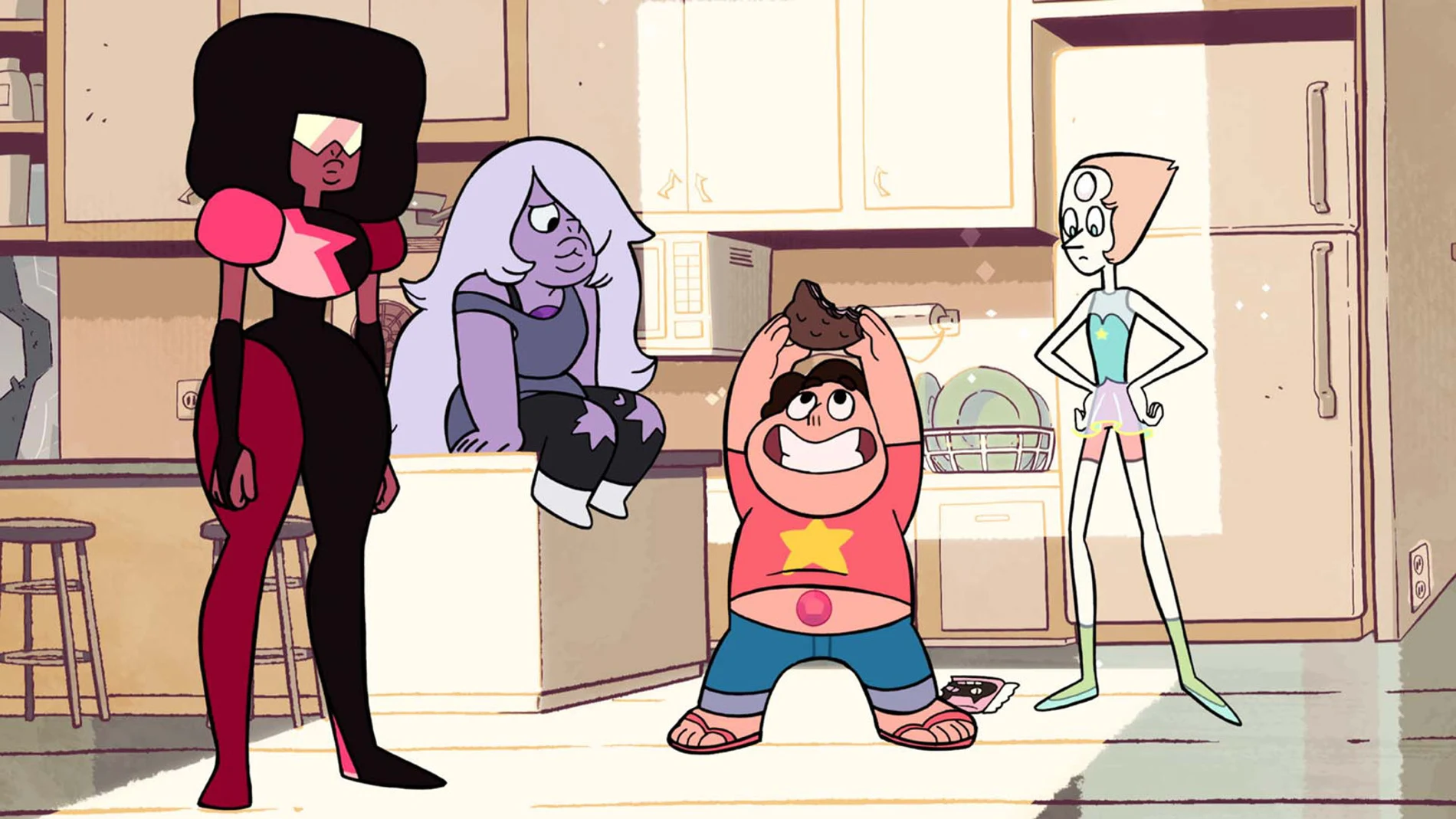 "Steven Universe" es una serie de animación de Cartoon Network, creada por Rebecca Sugar, y que se puede ver de forma íntegra en HBO España