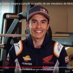 Marc Márquez ha enviado un mensaje al repartidor de Glovo que estudia para ser mecánico de competición