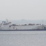 El buque Karim Allah en la Dársena de Escombreras