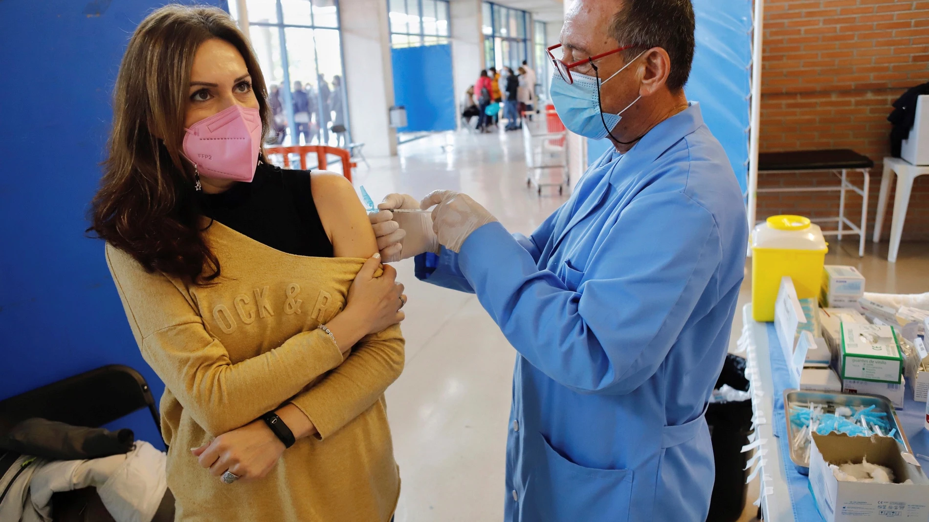 Campaña de vacunación de los docentes en la Región de Murcia