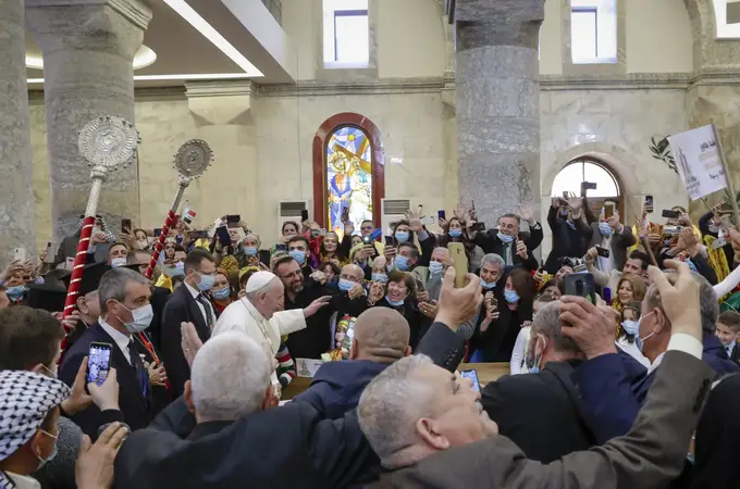El Papa consuela a los cristianos de Mosul y Qaraqosh: “¡No estáis solos!”