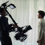 Blas Cantó, durante el rodaje del videoclip