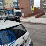 Señales en Fuenlabrada que prohíben el aparcamiento por riesgo de inundaciones