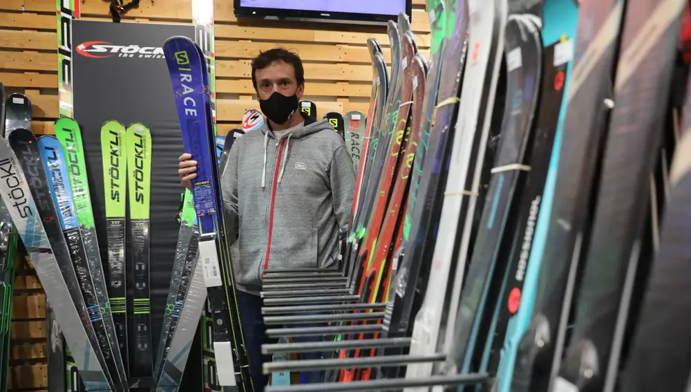 Fernando Valderrama es uno de los socios fundadores de Ski Market en Madrid.