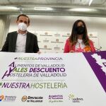 Conrado Íscar y María José Hernández presentan la nueva campaña de la Diputación de Valladolid