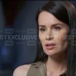 Kylie Moore Gilbert, académica británico-australiana detenida en Irán, habla durante una entrevista con la emisora ​​Sky News Australia