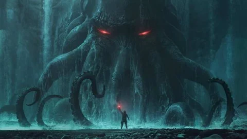 Una ilustración sobre la posible apariencia de Cthulhu