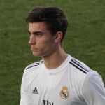 Pedro Ruiz con el Real Madrid.