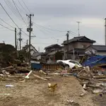Fotografía de archivo del 8 de abril de 2011,de las ruinas de un barrio destruido por el tsunami en el área de Odaka en Minamisoma