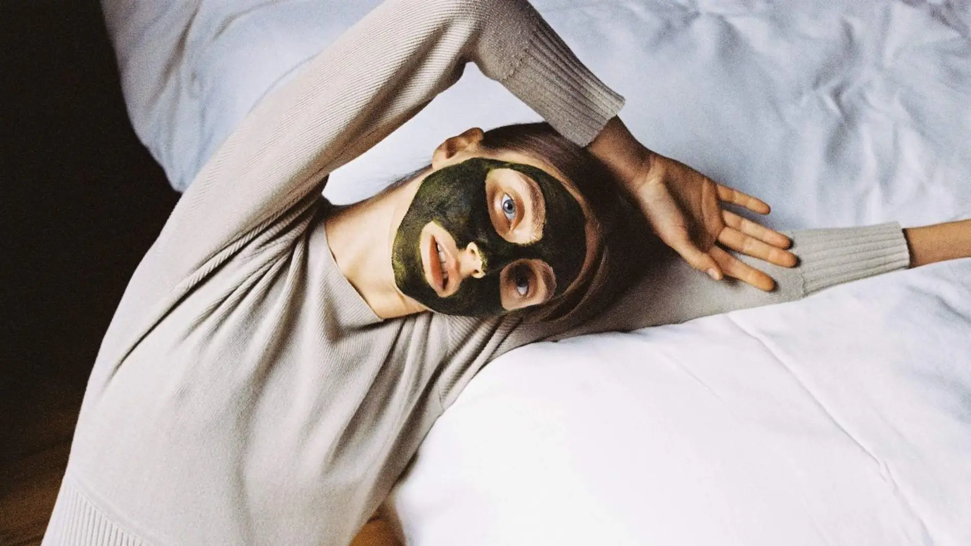 Mascarilla facial de arcilla de ghassoul marroquí y tratamiento para el  cuidado de la piel, máscara de barro antiedad para piel grasa y seca, para