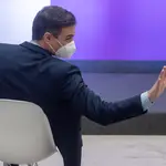 El presidente del Gobierno, Pedro Sánchez, durante un reciente acto relacionado con la política feminista