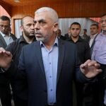 El jefe del brazo político de Hamás en Gaza, Yahya Sinwar