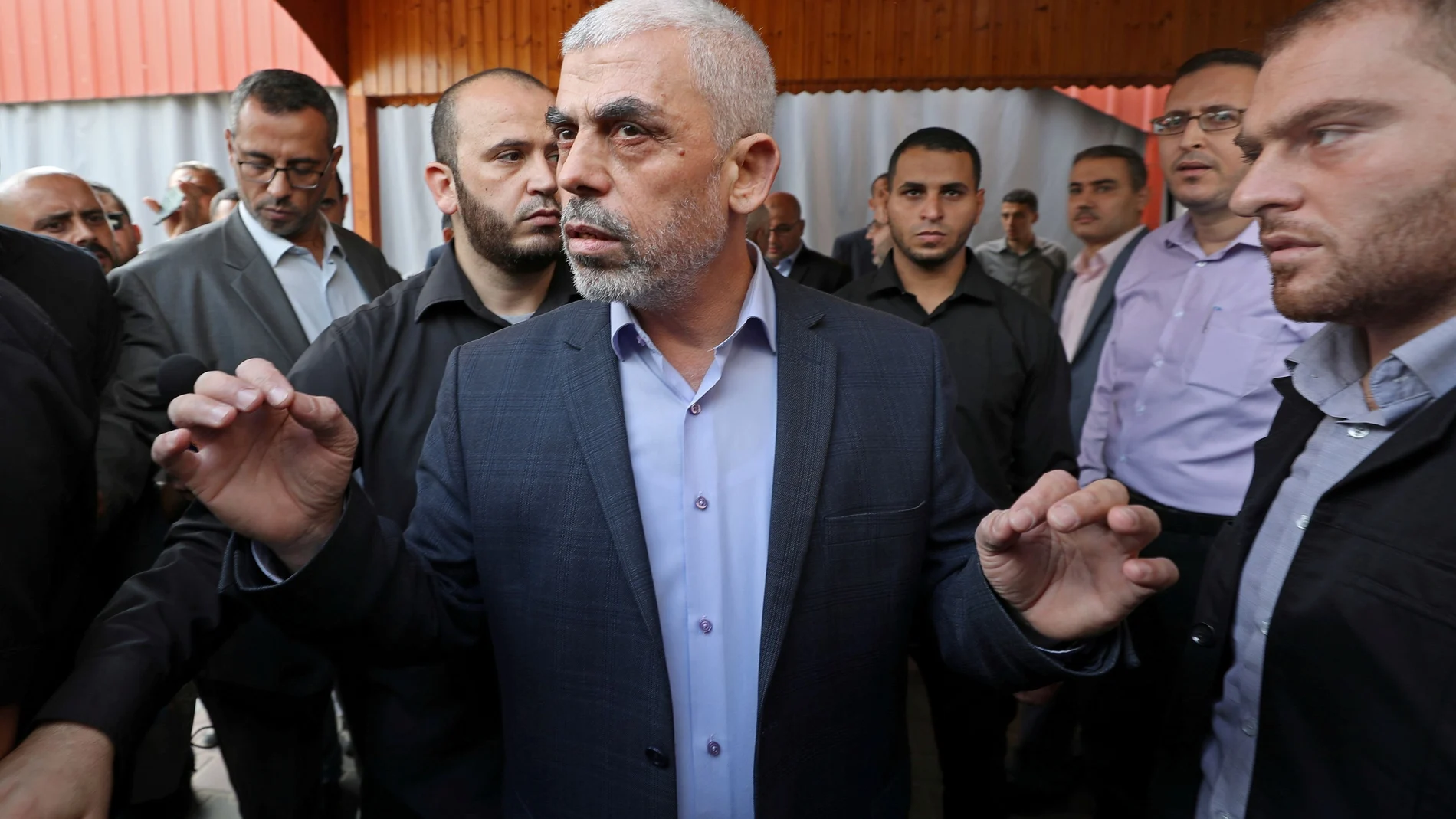 El jefe del brazo político de Hamás en Gaza, Yahya Sinwar
