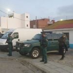 Efectivos de la Guardia Civil desplegados con motivo de la operación Desvanes contra el narcotráfico