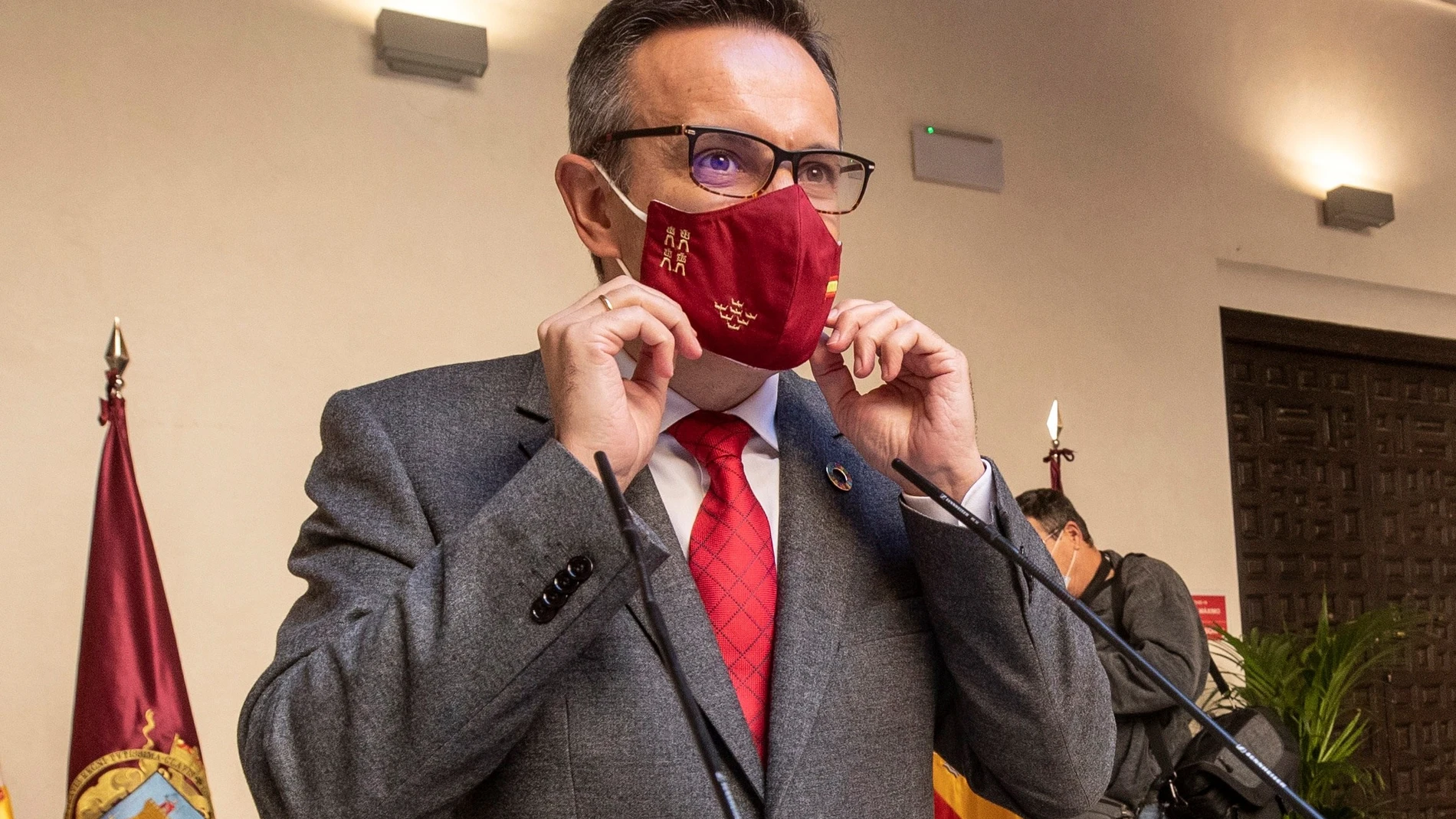 El secretario general del PSOE en Murcia, Diego Conesa
