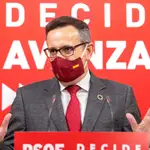 El secretario general del PSOE en la Región de Murcia Diego Conesa