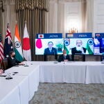 Videoconferencia de los mandatarios de EEUU, India, Australia y Japón