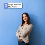 Rita Maestre, concejala del Ayuntamiento de Madrid, donde desempeña la responsabilidad de portavoz del Grupo Municipal Más Madrid.