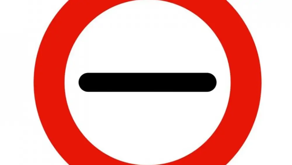 ¿Qué prohíbe la señal R200? Indica que no se puede atravesar la vía sin detenerse