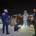 La Policía disolvió siete botellones
