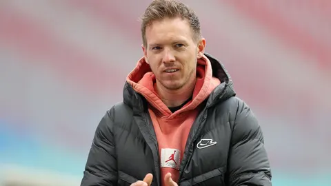 Julian Nagelsmann, actual entrenador del RB Leipzig.