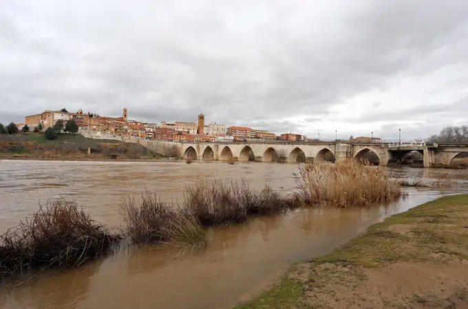 Alerta por la crecida del río Duero
