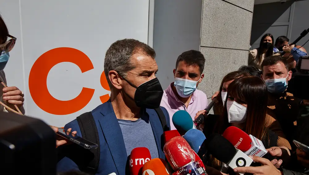 El hasta ahora portavoz de Ciudadanos en las Cortes Valencianas y coordinador autonómico del partido, Toni Cantó