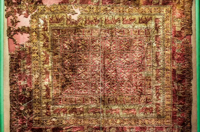Descubren el secreto de la alfombra más antigua del mundo