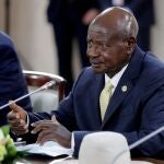 El presidente de Uganda, Yoweri Museveni