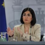 La ministra de Sanidad Carolina Darias