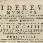 El tratado "Sidereus Nuncius" de Galileo que fue sustraído de la Biblioteca Nacional en 2014