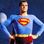 George Reeves en el papel de Superman