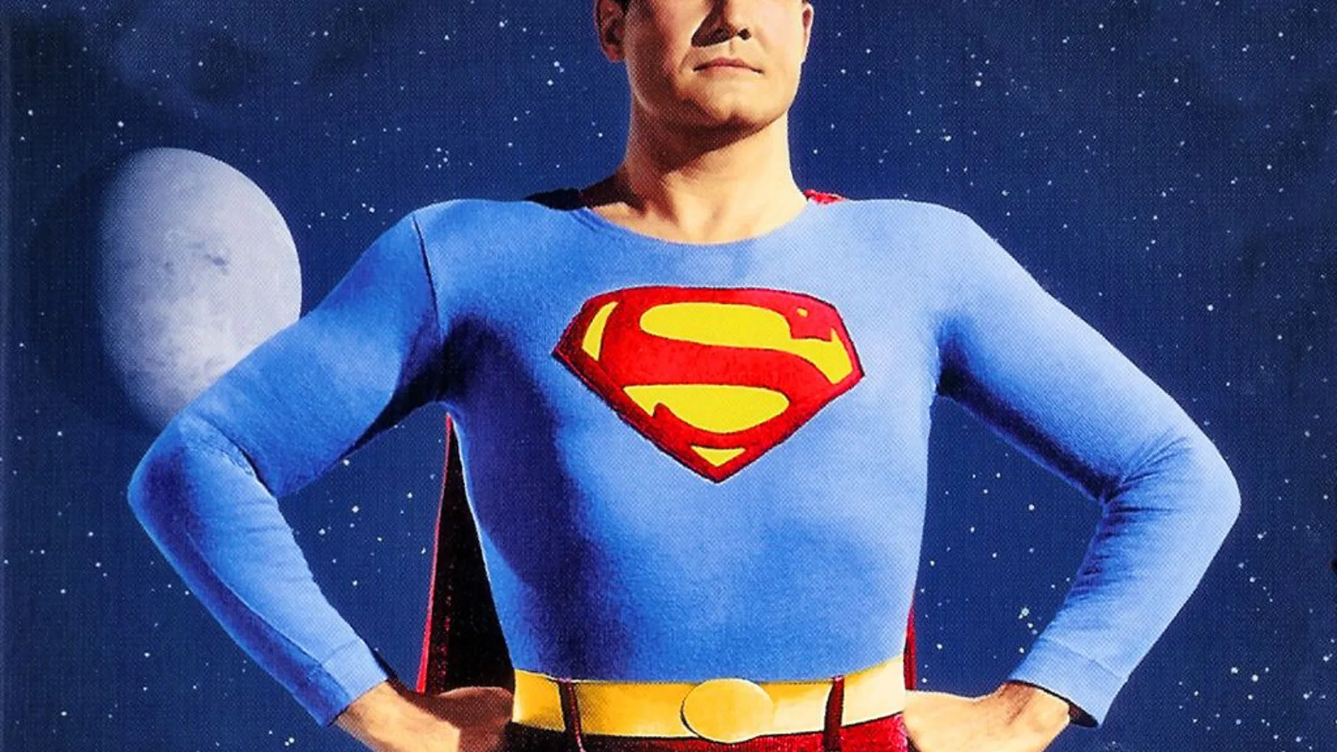 George Reeves en el papel de Superman