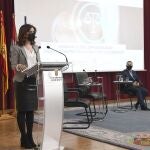 La consejera de Empleo e Industria, Ana Carlota Amigo, interviene en las jornadas de Derecho de la Universidad de Burgos