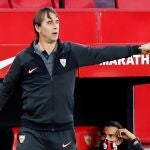 El entrenador del Sevilla Julen Lopetegui.