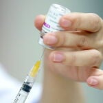 Vial de la vacuna de AstraZeneca